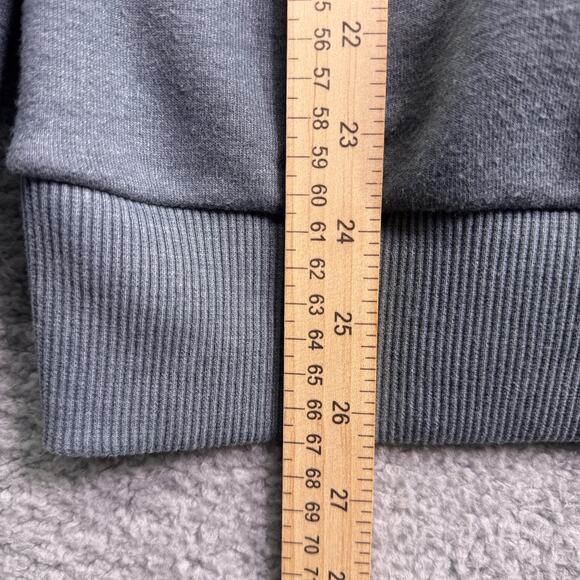 Wanakome Hoodie Women’s Small Pink Gray Colorblock Pullover Logo Patch soft cozy - Picture 5 of 13